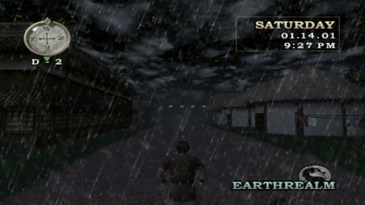 Konquest Earthrealm Music With Rain & Thunder Ambience🎵Mortal Kombat Deception Soundtrack