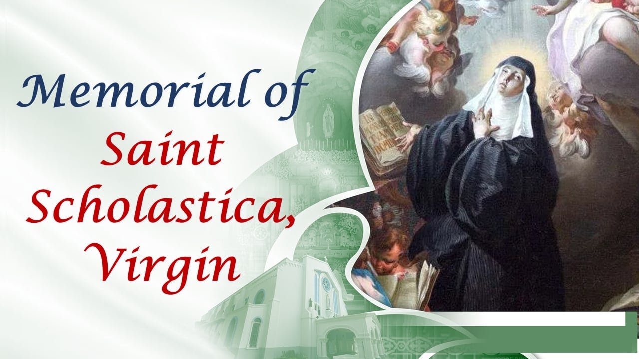 February 10, 2026 - Lauds and Mass on the Memorial of Memorial of Saint Scholastica, Virgin.