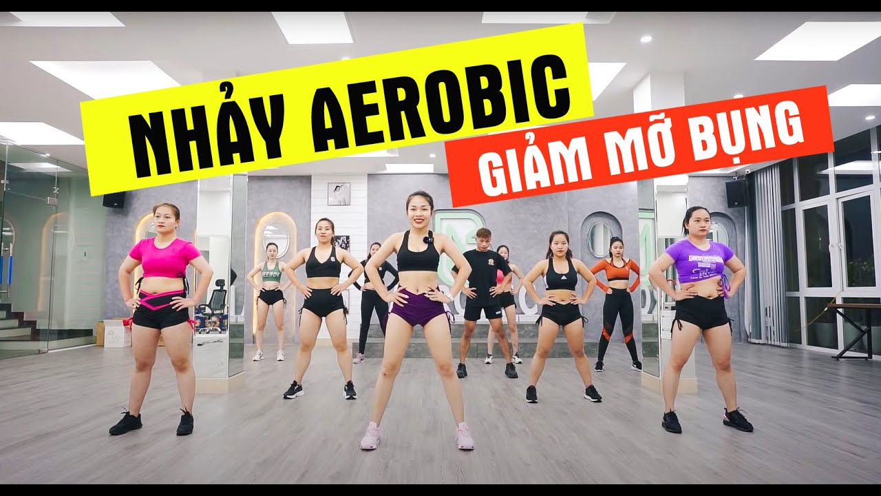 NHẢY AEROBIC GIẢM MỠ BỤNG NHANH VỚI BÀI TẬP 25 PHÚT MỖI NGÀY | BẢO NGỌC AEROBIC