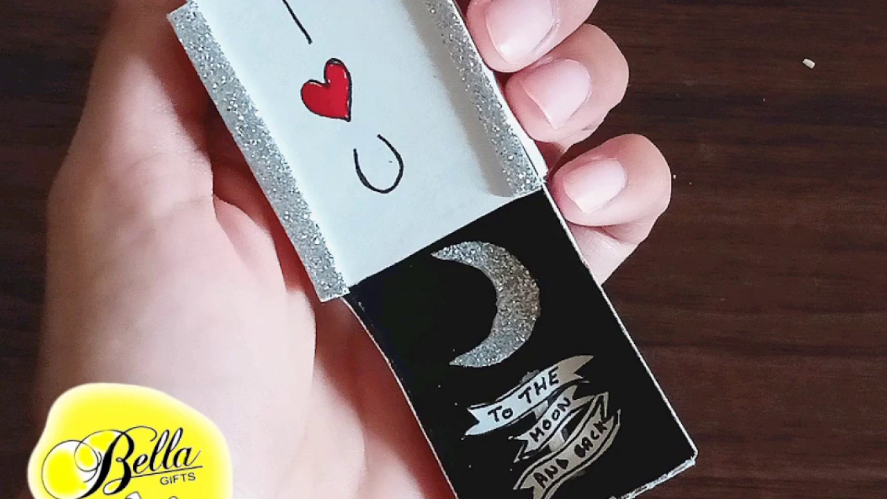 How to make matchbox card