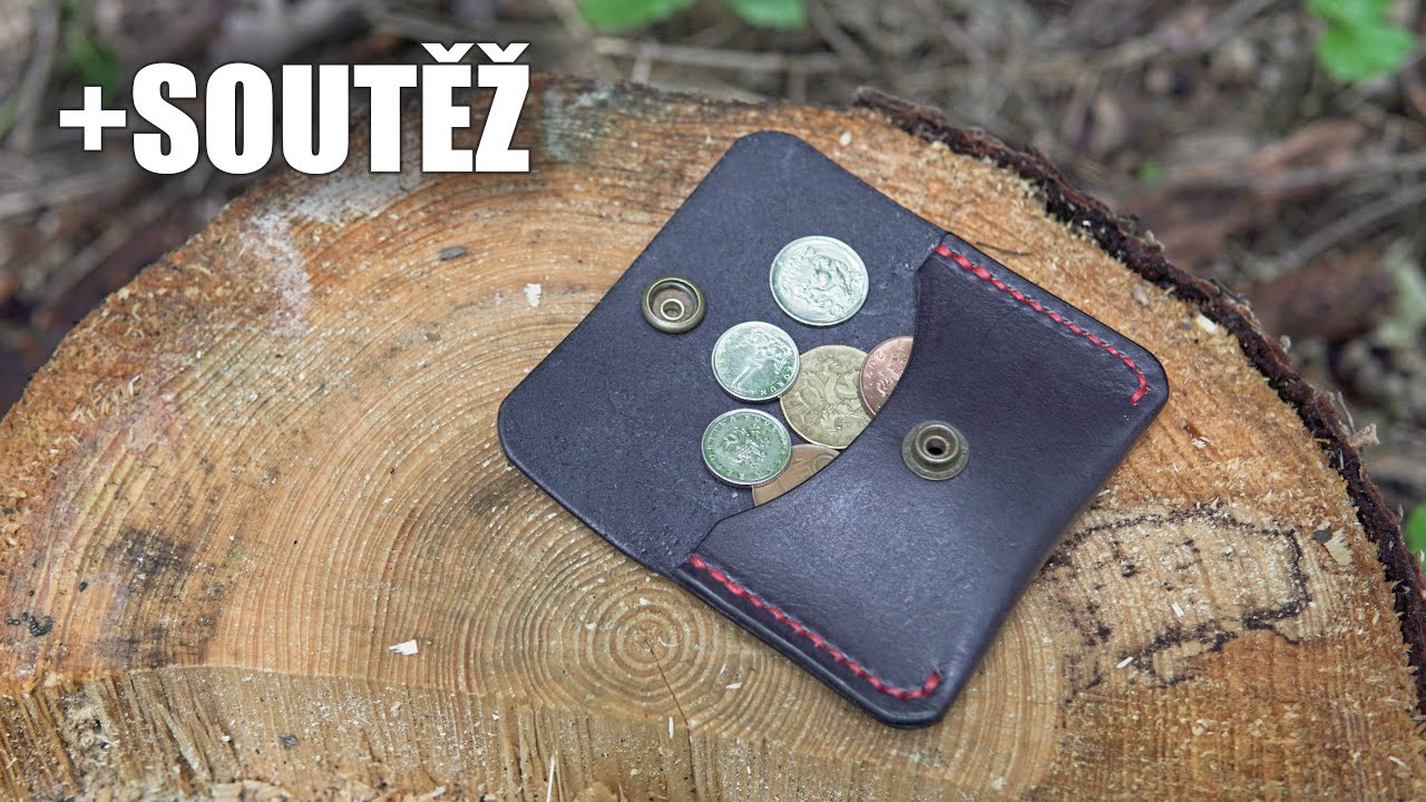 VÝROBA PENĚŽENKY NA DROBÁKY Z KŮŽE