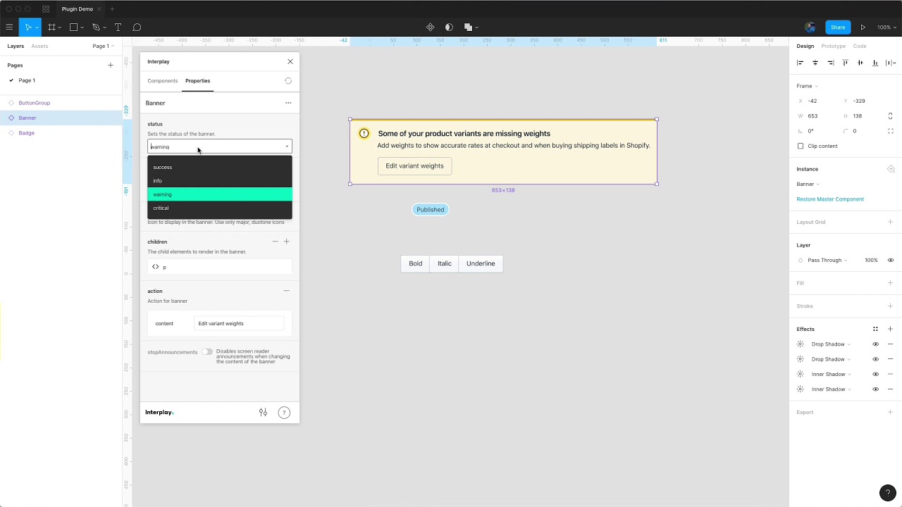 Getting Started with the Interplay Plugin for Figma