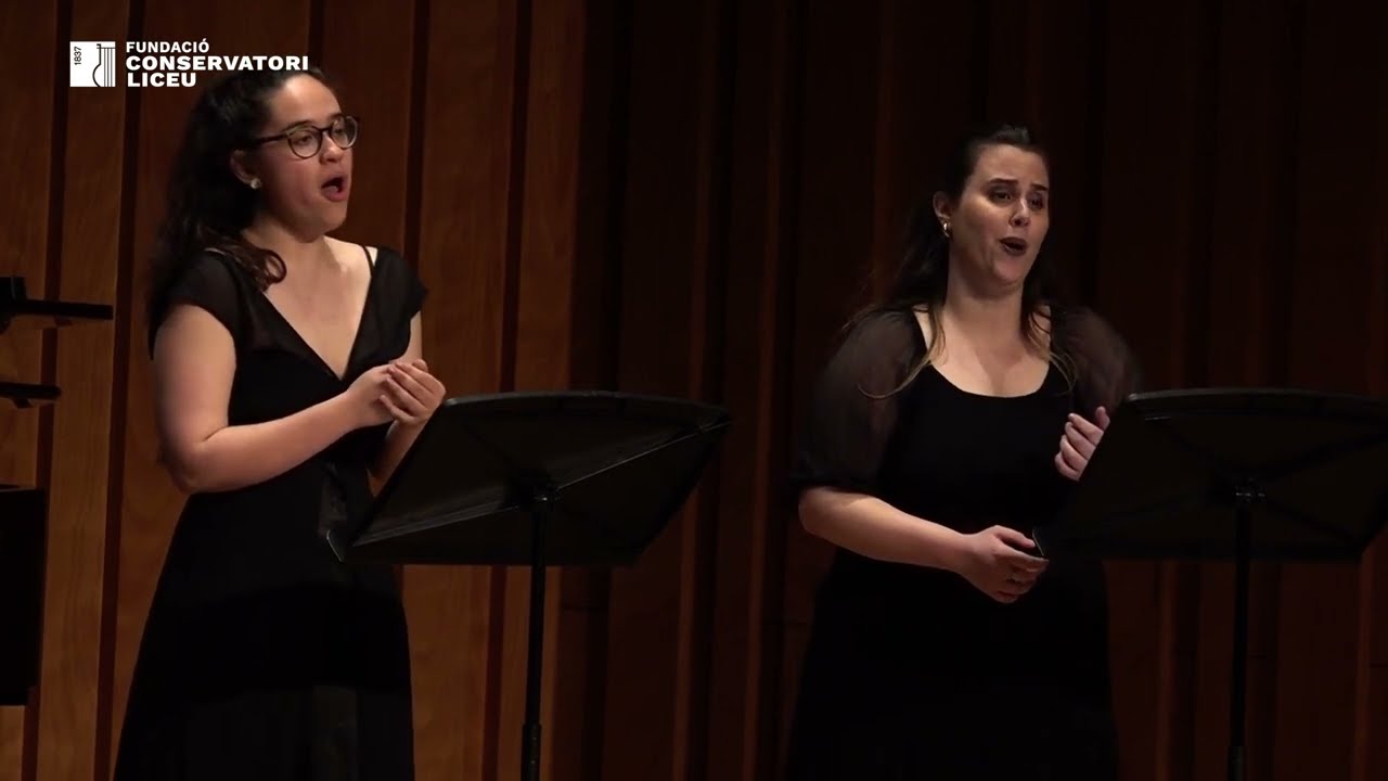 F. MENDELSSOHN - Cristina Tena - Alba Valdivieso - Carlos Bujosa - XII Concert Beques Ferrer-Salat.