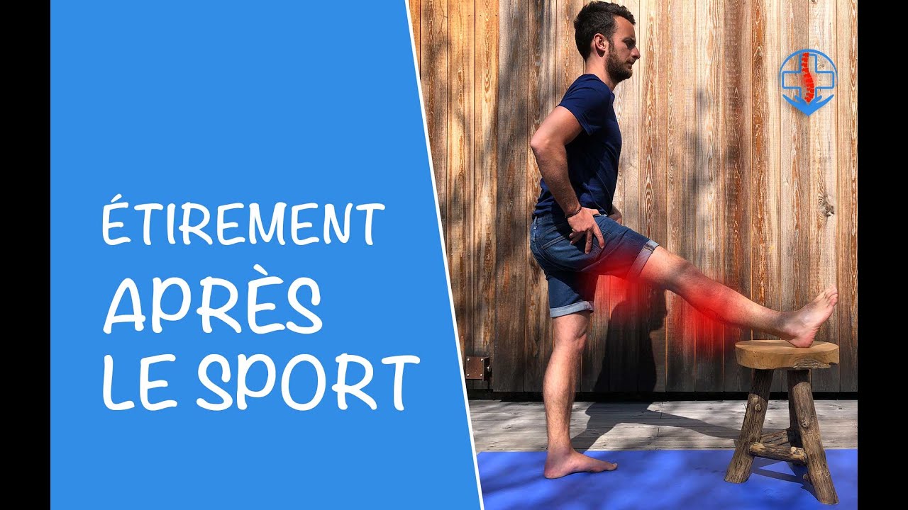 Étirements actifs après le sport en 6 minutes !