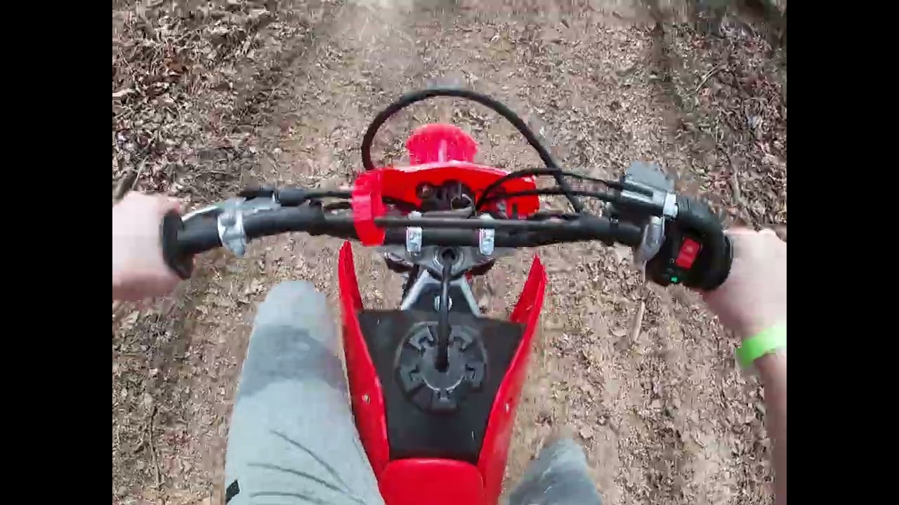 Riding at the ridge, crf 125 