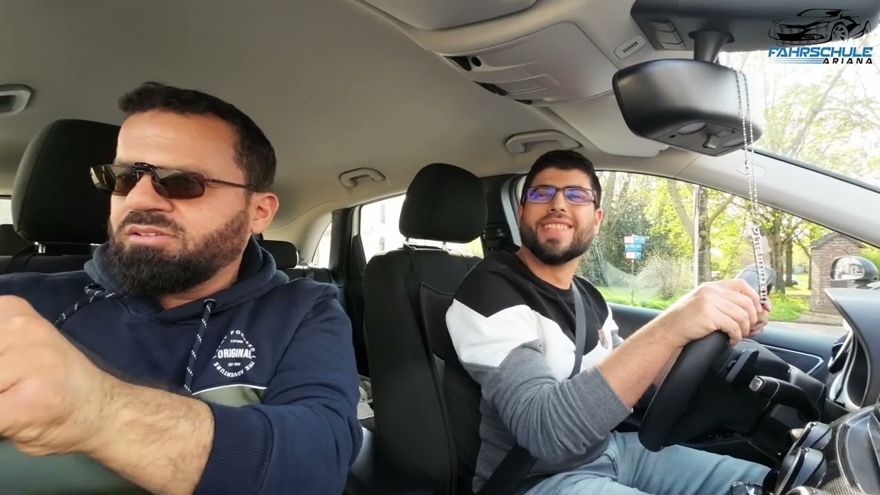(107) Eine Fahrstunde durch Prüfungsstrecke mit schöne Aussichten in Mönchengladbach Deutsch