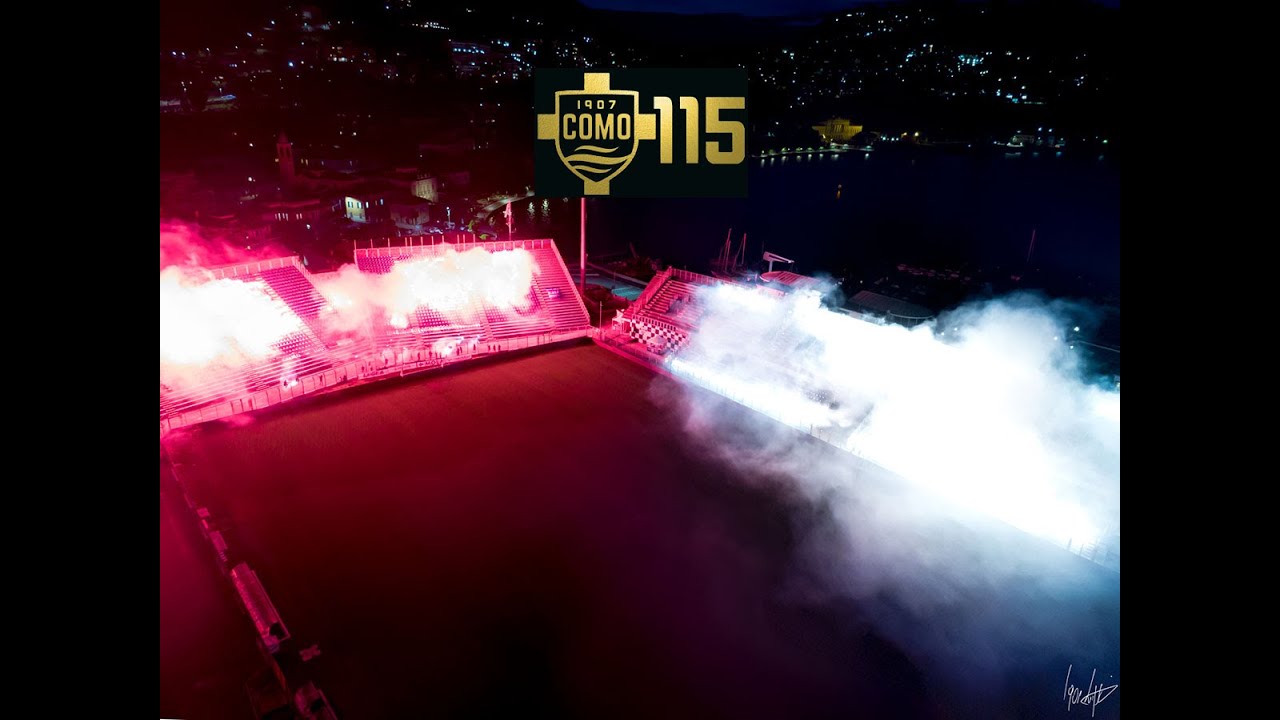 #COMO115 - La torciata dei tifosi per i 115 anni del Calcio Como