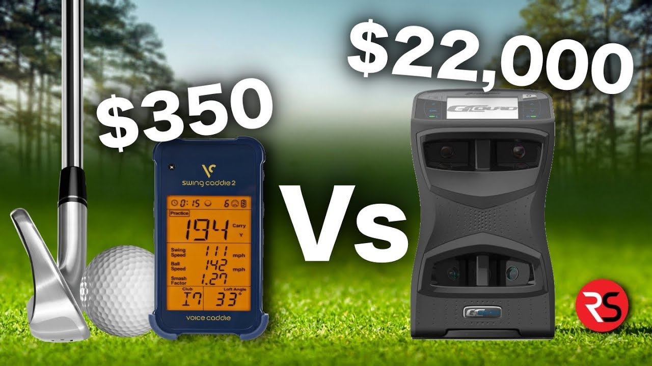 $350 Vs $22,000 - GOLF LAUNCH MONITORS!