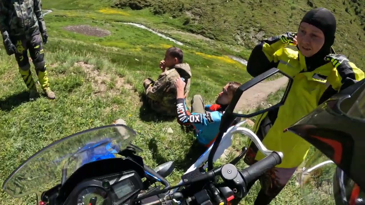 Эндуро поездка по горам Кавказа