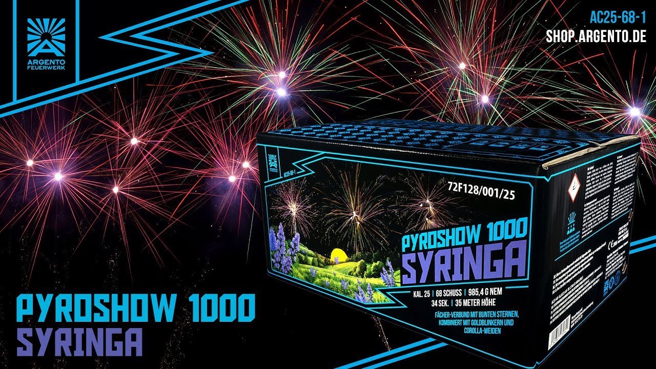 Argento Pyroshow 1000 Syringa