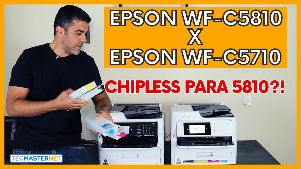 Comparativo Epson WF-C5810 x WF-C5710 - Já tem desbloqueio!?