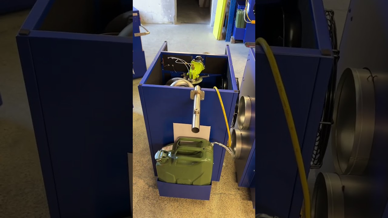 Die sparsamste Werkstattheizung der 🌏