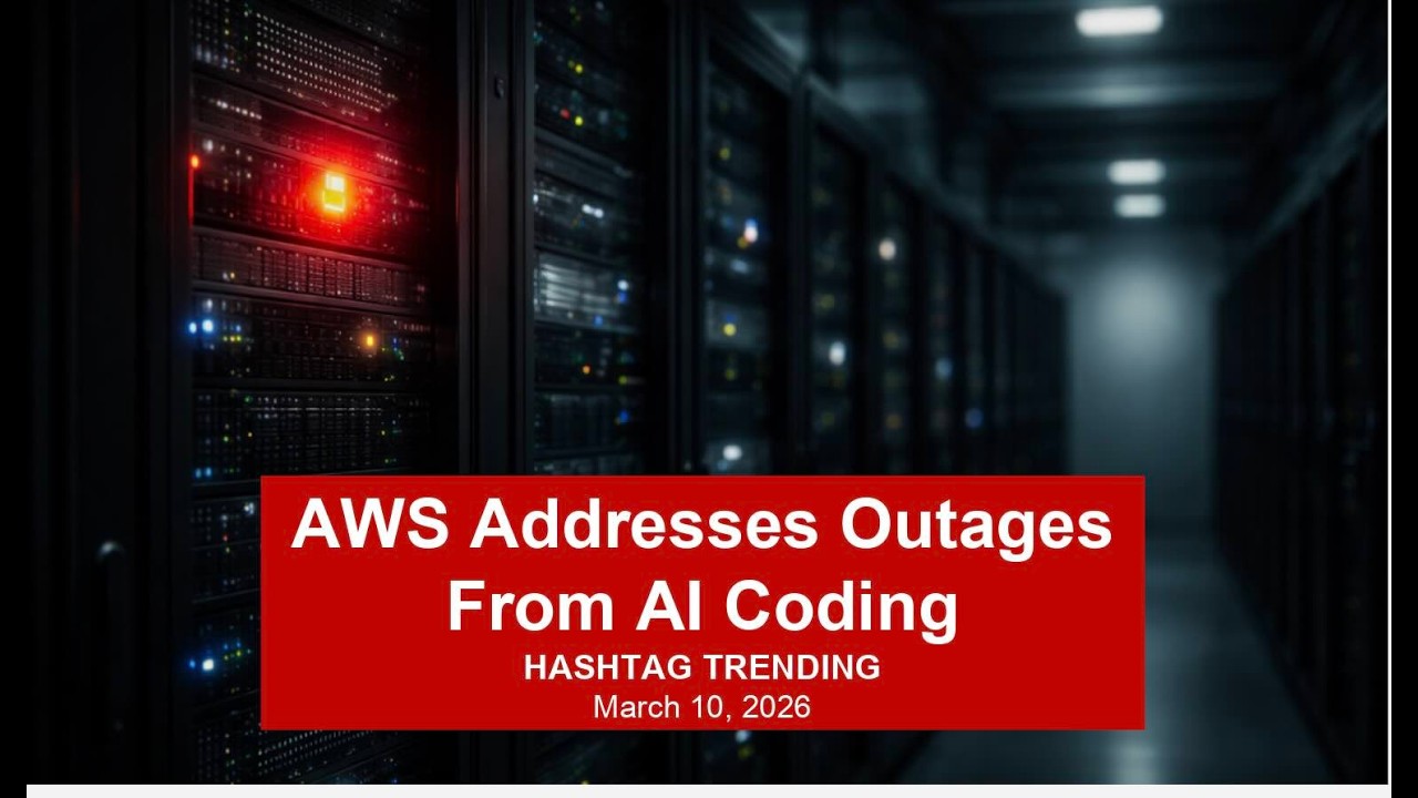 Amazon Tackles Outages Caused By AI Coding: Hashtag Trending March 11, 2026