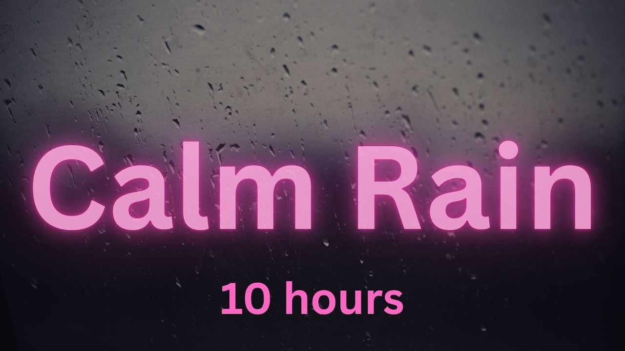 Calm Rain on Roof 🌧️ 10 Hours | Cozy Night Rain for Deep Sleep & Relaxing