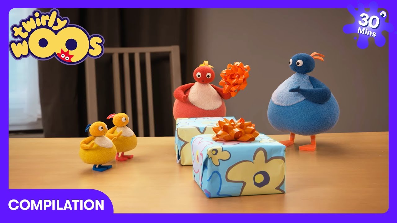 Twirlywoos - Alles inpakken met papier! | Kindertelevisie | WildBrain Kleuterschool