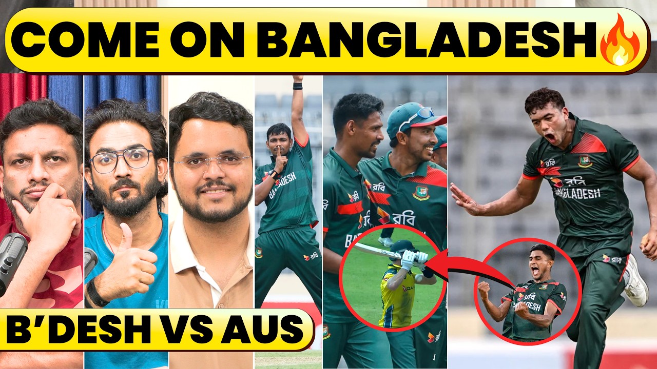 🔴BANGLADESH VS AUS: HISTORIC SERIES WIN ON THE CARDS FOR B&rsquo;DESH. 192 TO WIN, FIZZ, TASKIN, TANVIR🔥