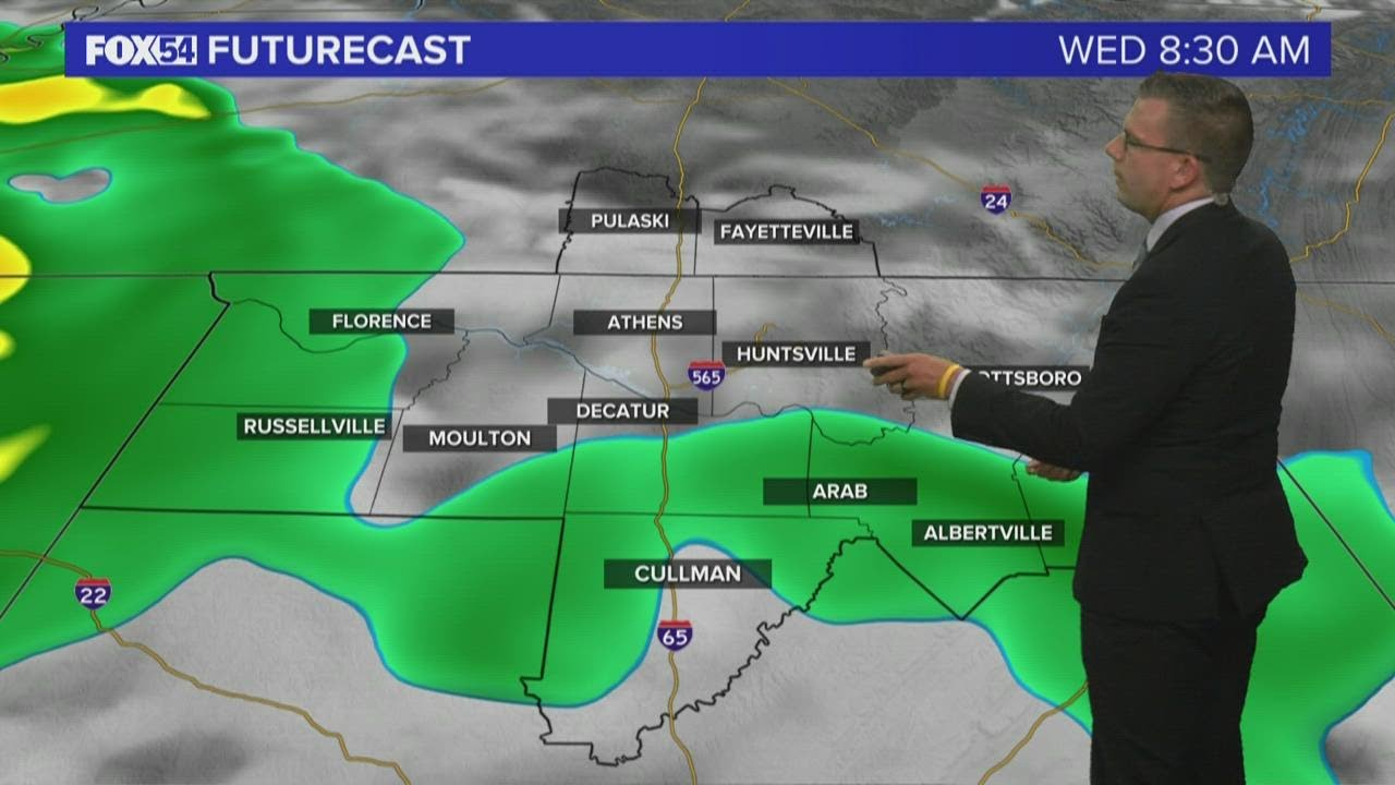 FOX54 Weather Forecast Monday August 15, 2022