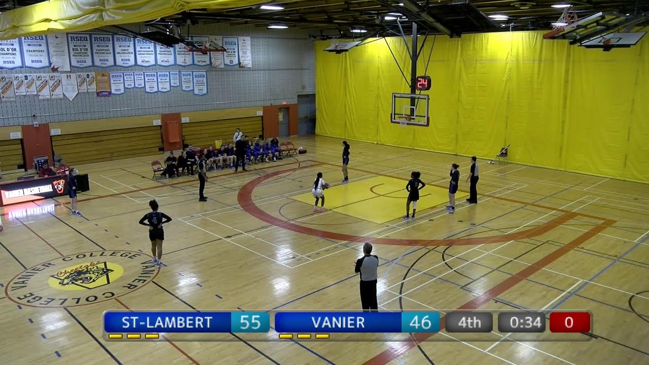 RSEQ Basketball feminin 🏀  Ch.-St-Lambert @ Vanier [2026-01-23]
