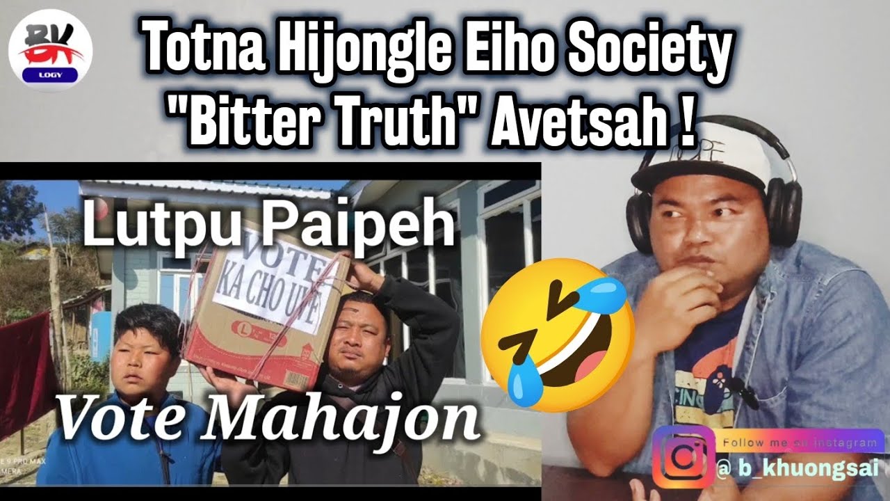 Vote Mahajon - Lutpu Paipeh Comedy || Reaction by BK Logy 