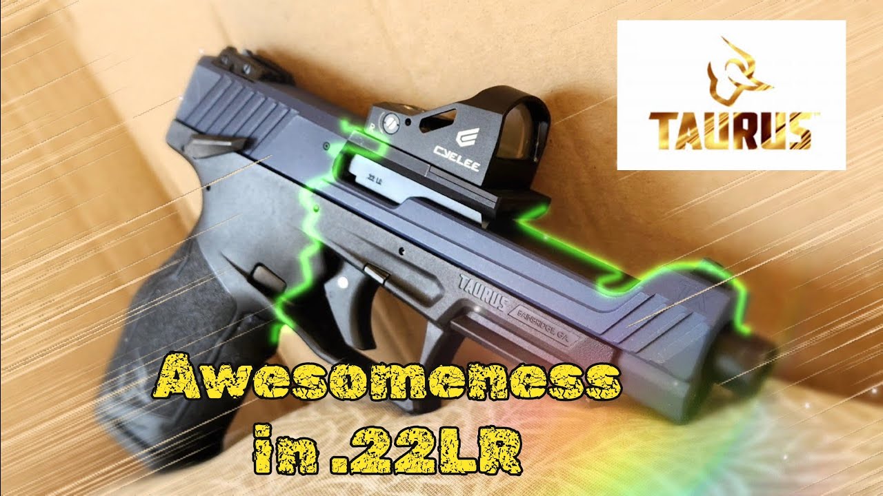 TAURUS TX22 COMPETITION. OVERVIEW AND UNBOXING. CUSTOM COLOR SLIDE