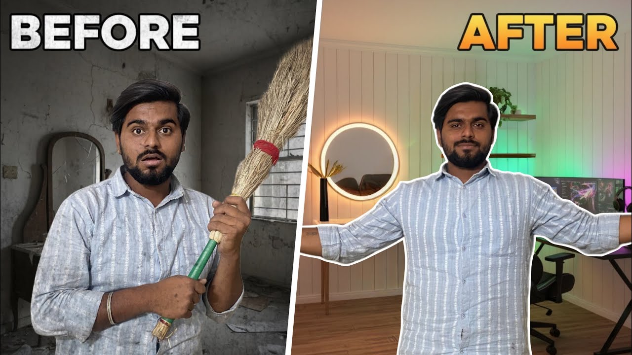 🔥 **INSANE Room Transformation | Before vs After Makeover!** 😱✨- Sawanmorivlogs 