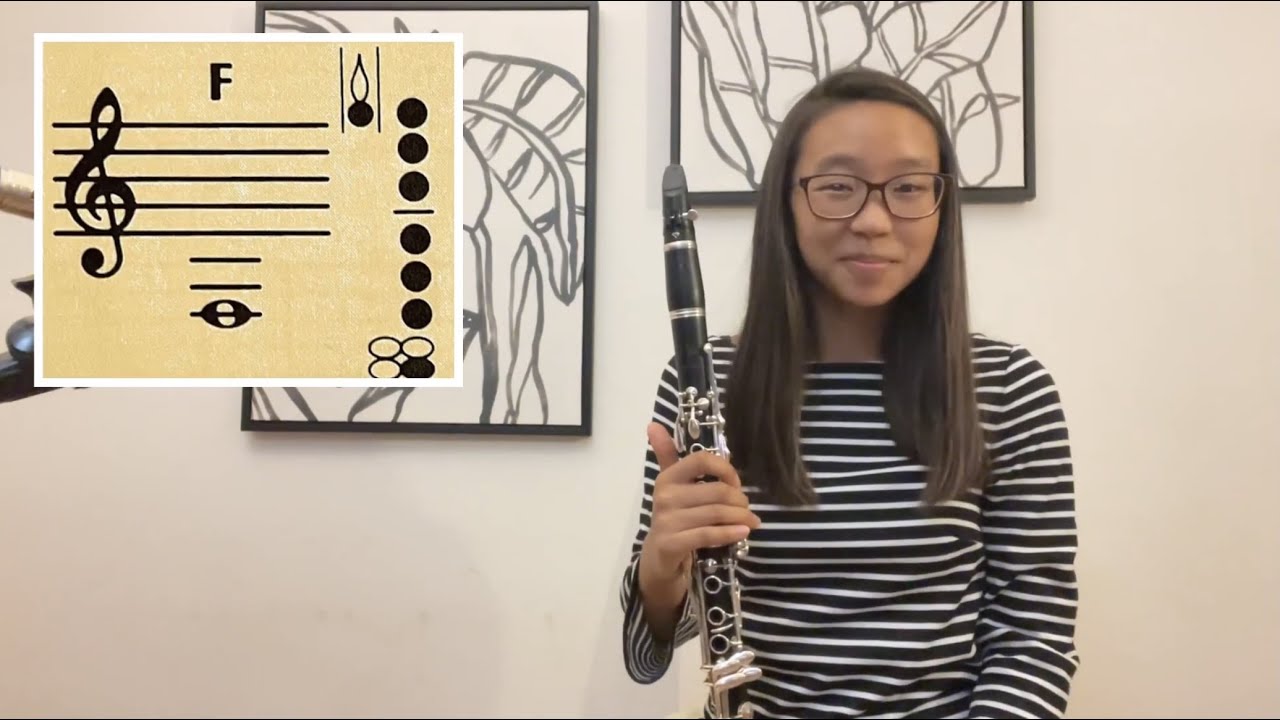 How to Play the Lowest F and E on Clarinet! - Clarinet with Irene