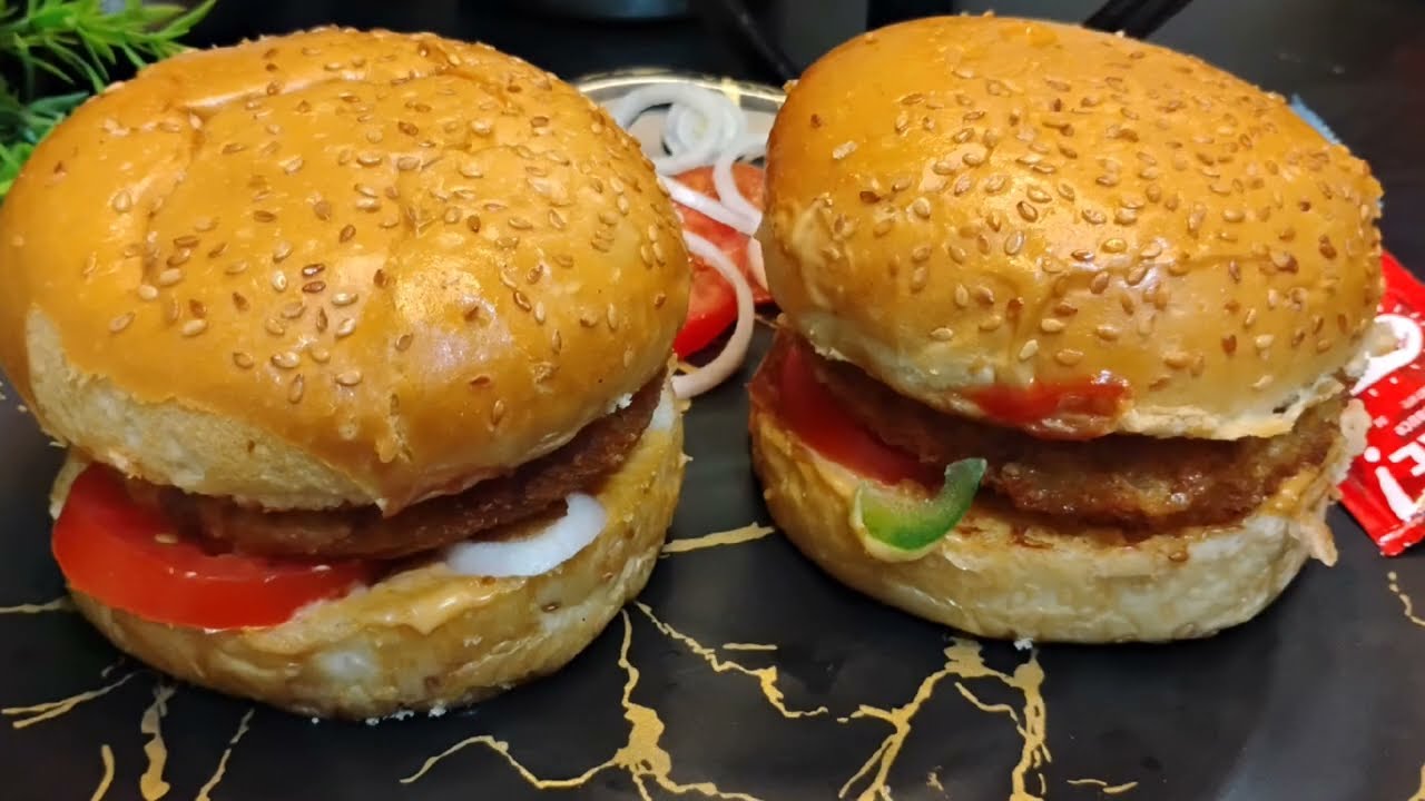 इस तरह बनाए बर्गर की टिकिया घर पर ही, बर्गर बनाने का सबसे आसान तरीका|burger 🍔👆 tikki recipe 👆.