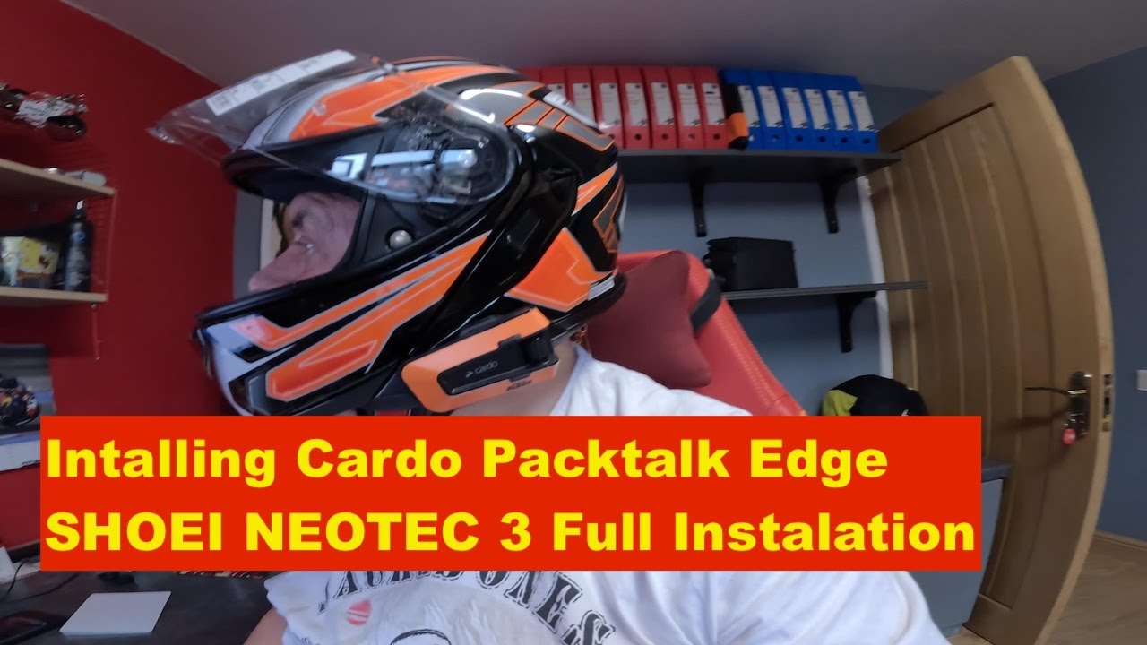 Cardo Packtalk to Shoei Neotec 3 FULL INSTALL