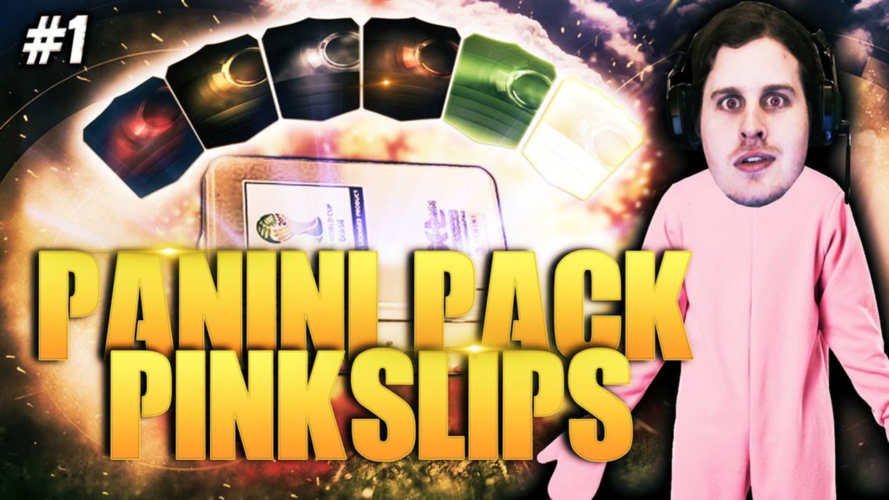 THE GOAL OF MY LIFE! FIFA 15 PANINI PACK PINK SLIPS