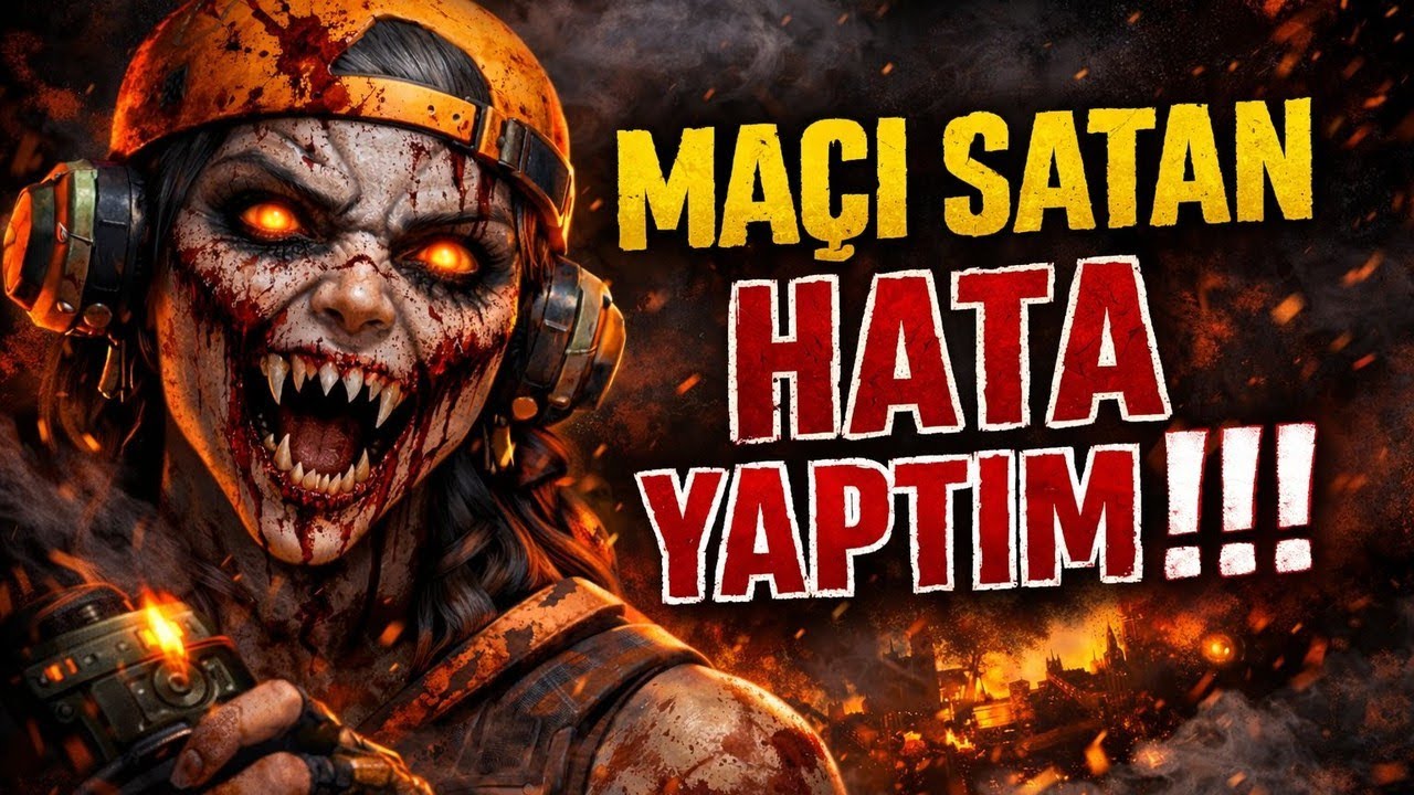 UZATMALARDA ÖYLE BİR HATA YAPTIM Kİ MAÇ GİDİYORDU!!!