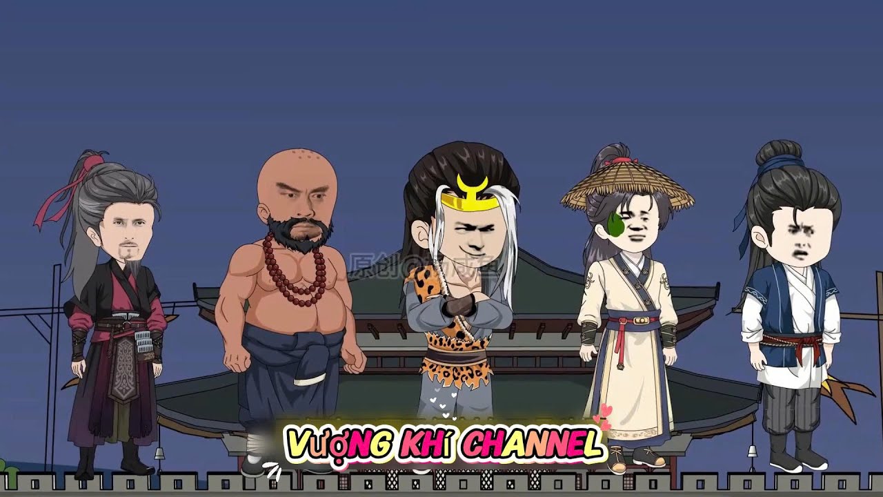 Full Tập 1-8 | Võ Tòng Xuyên Không Phá Kế Hoạch Chiêu An của Tống Giang | Hoạt Hình Thủy Hử