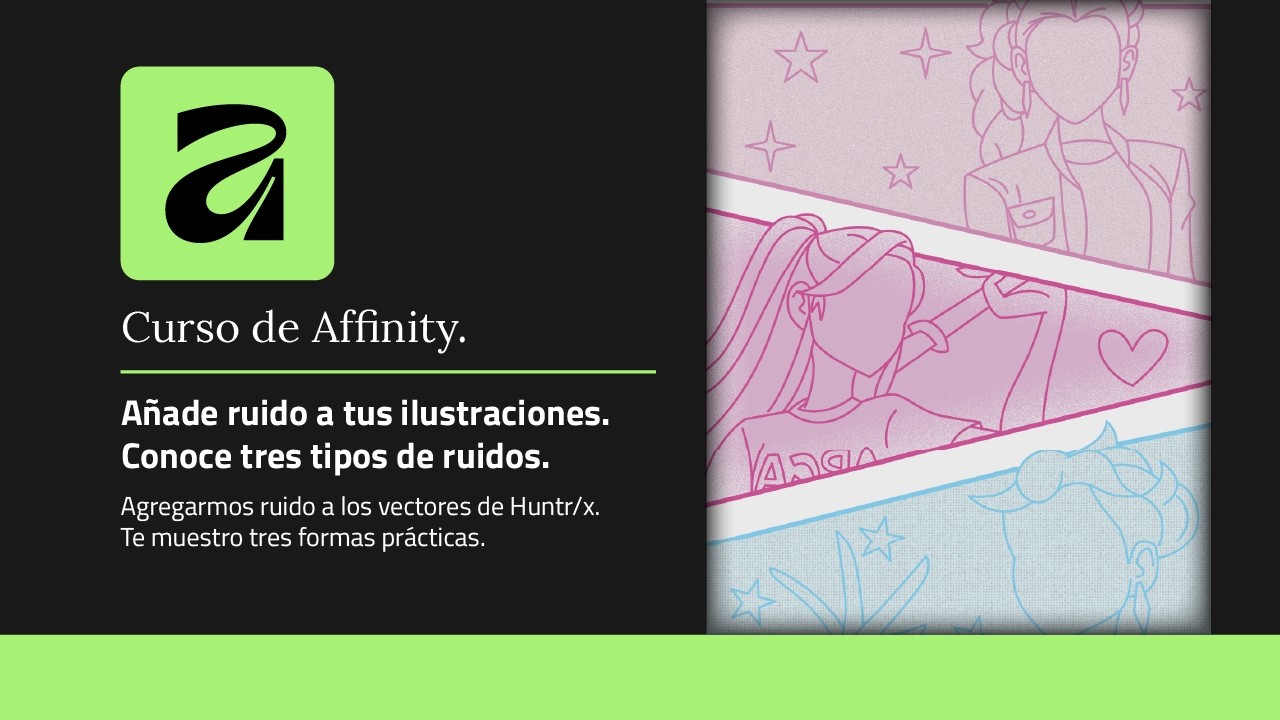 Cómo añadir TEXTURA y RUIDO en Affinity Designer. #affinity #tutorial #ruido #trending #demonhunters