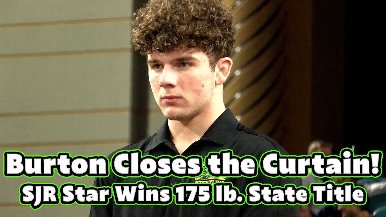 Ryan Burton | St. Joe's (Mont.) | Wins 175 lb. State Title 6-4 over Delbarton's Louis Cerchio
