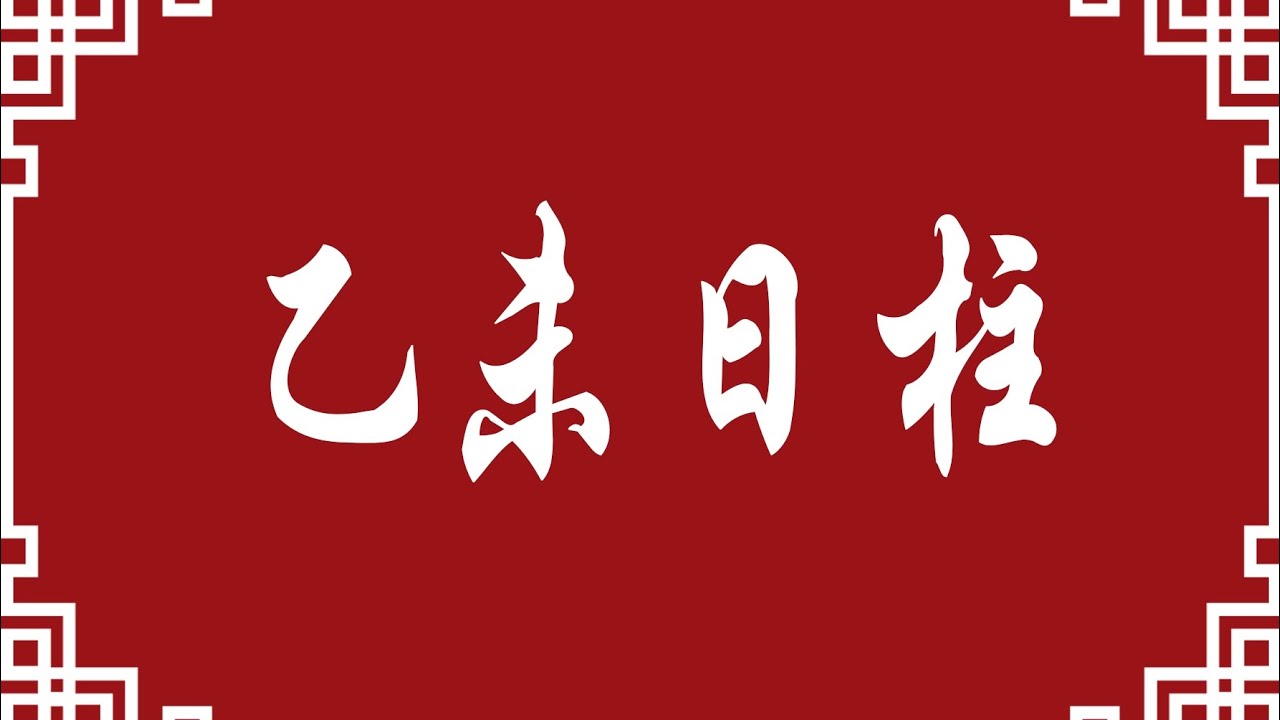 乙未日柱(命理八字知识分享)#八字 #易经 #命理