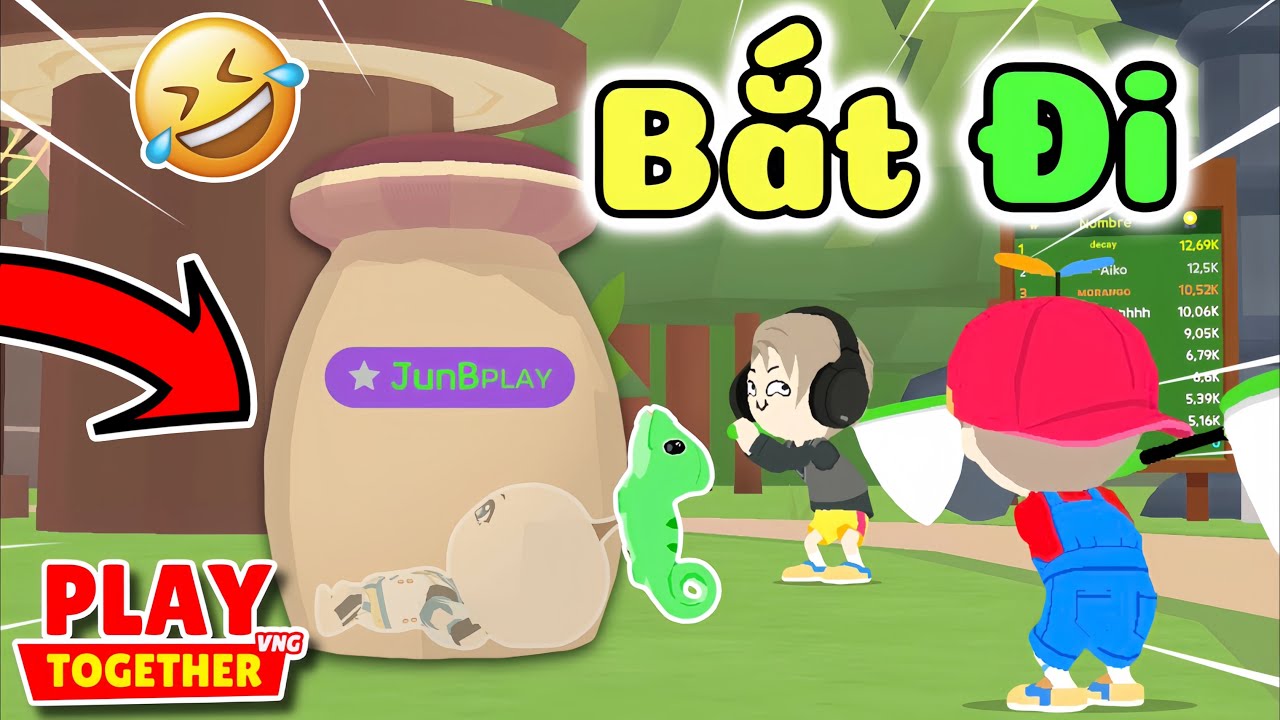 Play Together | Mình Đã Thử Thách Đổi Tên JunB Play Troll Bắt Bọ Hiếm