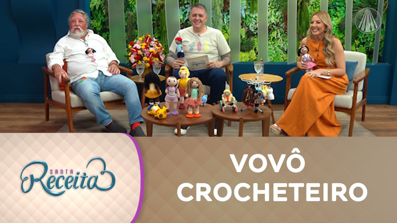 Representatividade: vovô faz bonecas de crochê inclusivas