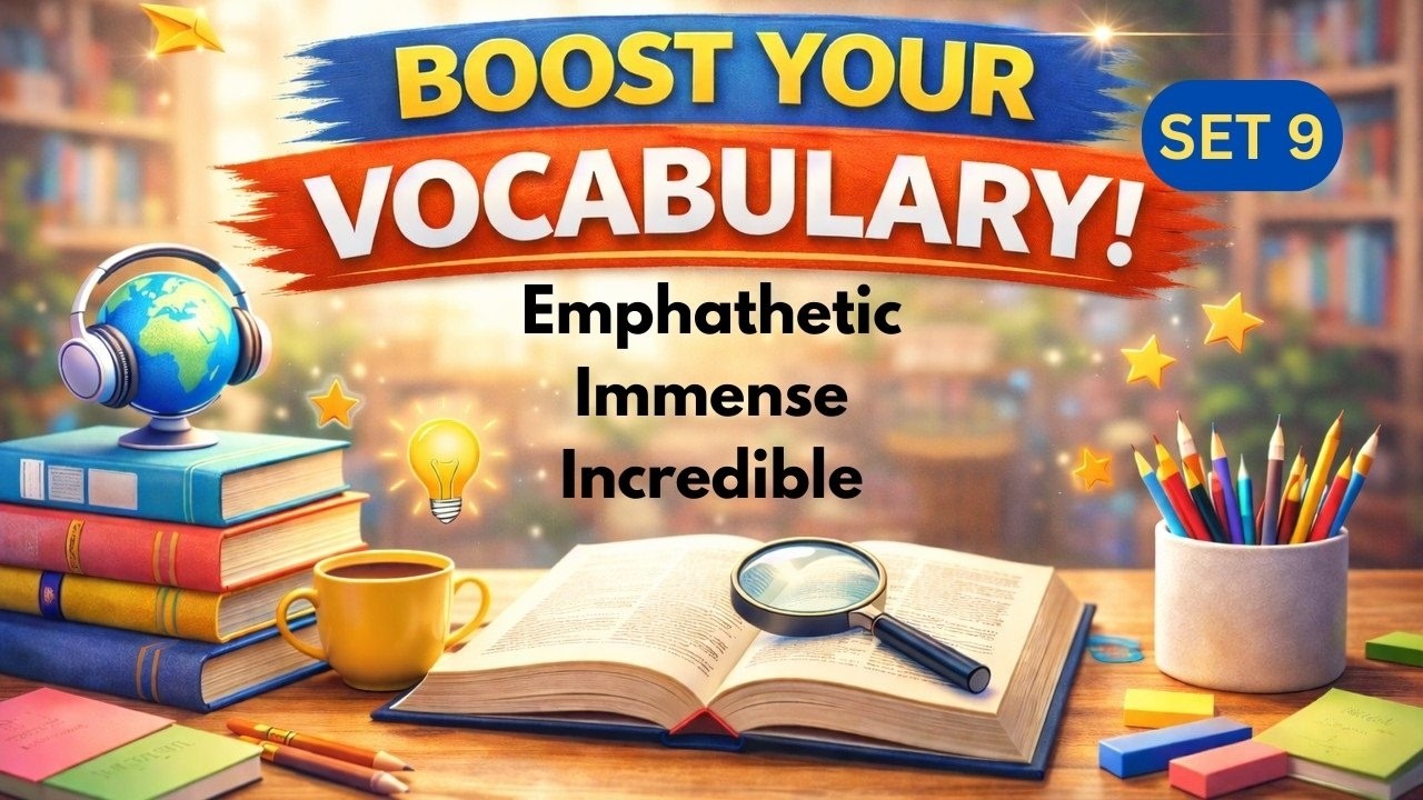 Improve Vocabulary |  Boost Your Vocabulary | Learn New Words | SET 9