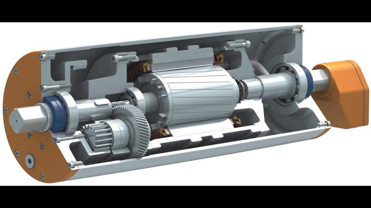Comparing the Drum Motor to Conventional External Drive