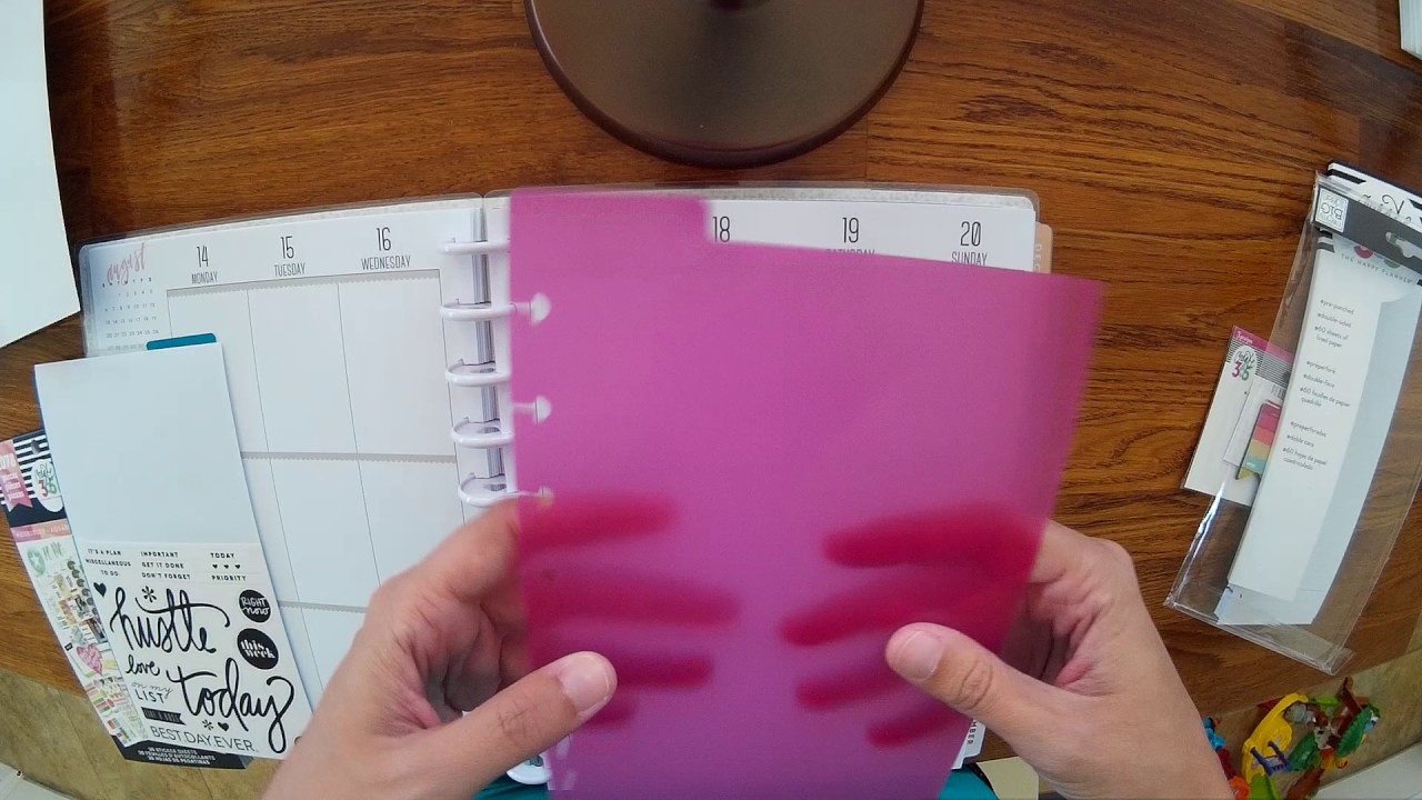 Обзор аксессуаров для Happy Planner