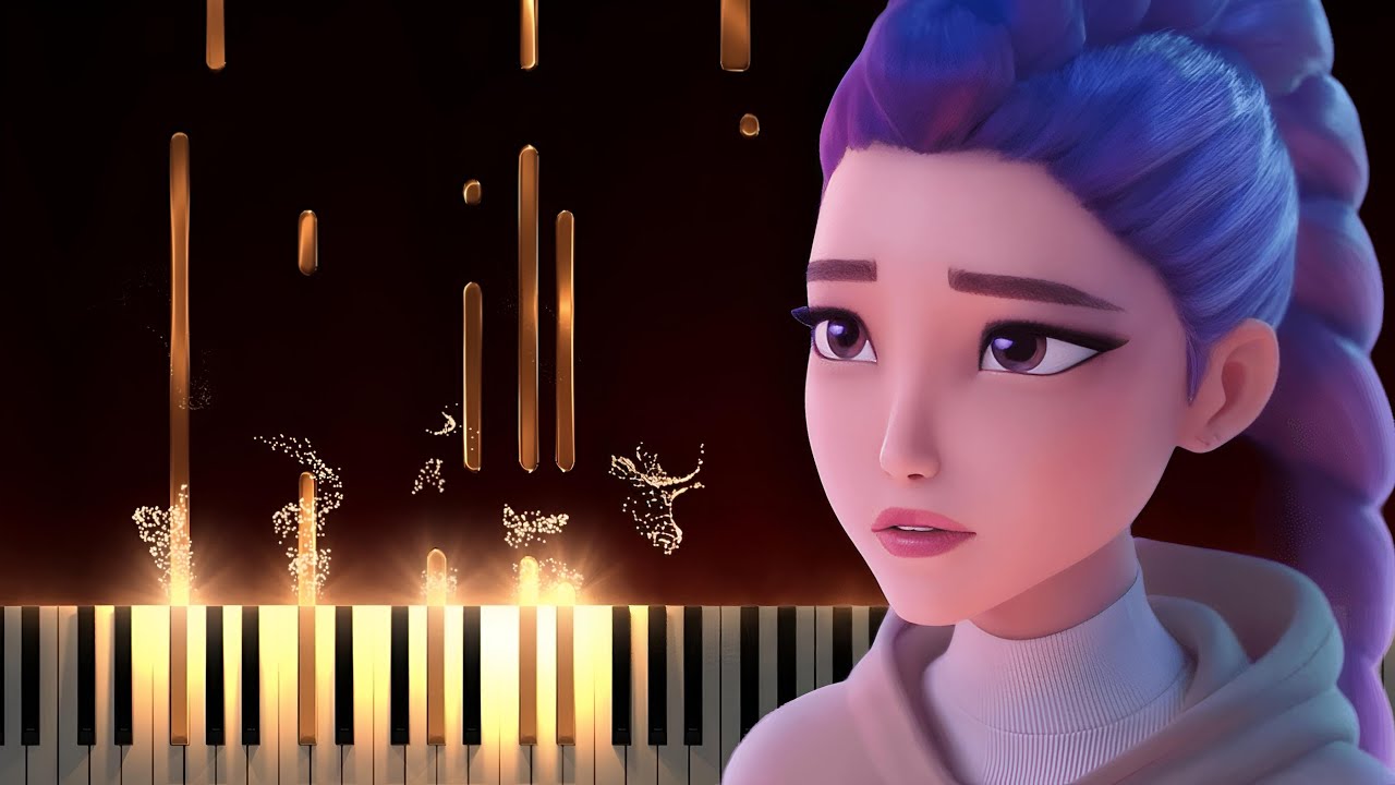 Free - KPop Demon Hunters (Piano Cover) | Rumi & Jinu