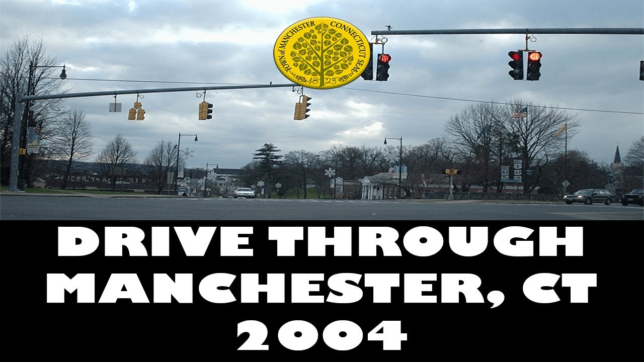 Drive through Manchester, CT 2004.