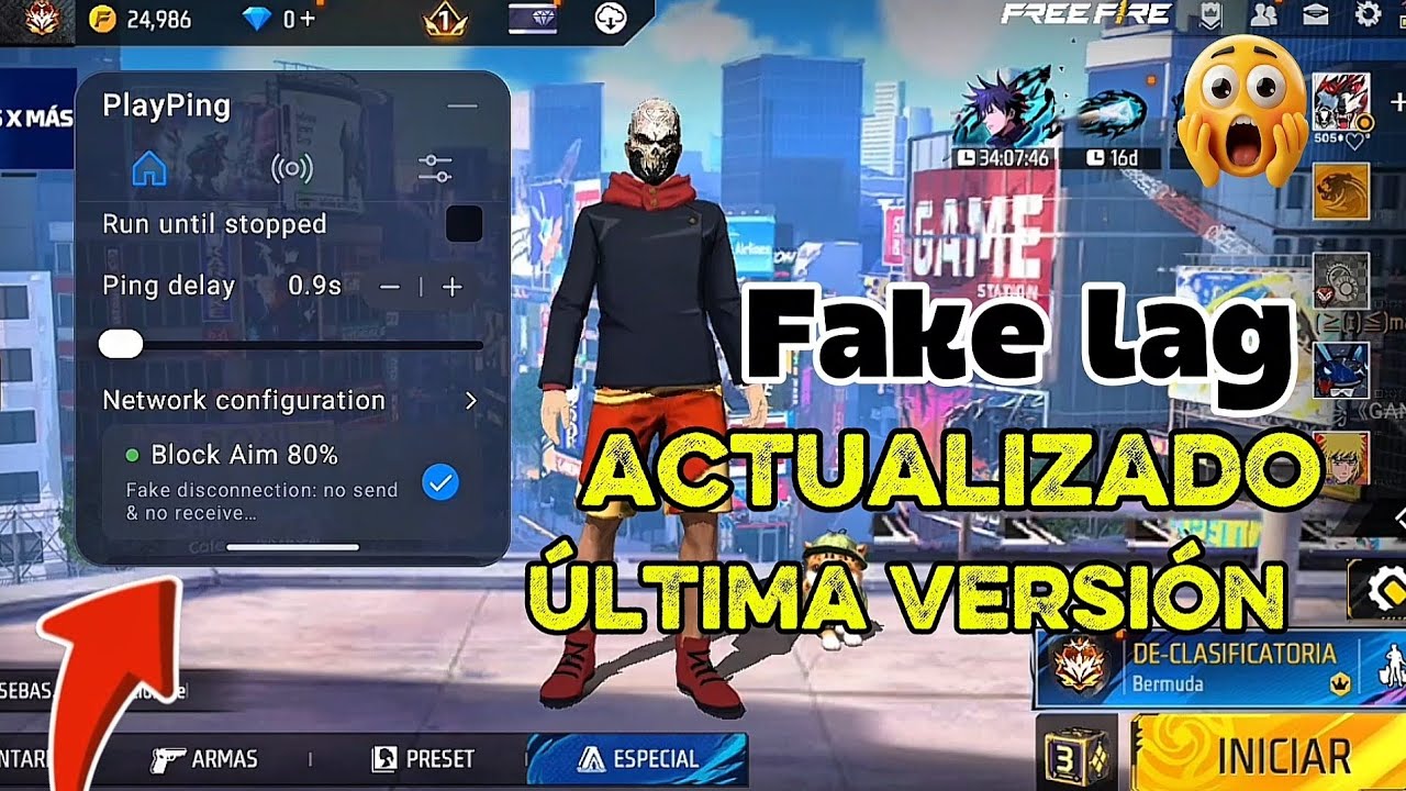 Nueva actualización del FAKE LAG disponible 