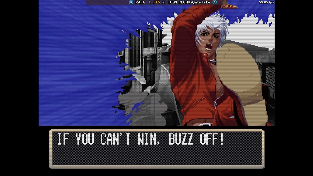 fightcade 2 kof 2000 RAFA (Mexico) vs [UWL]/LCHK-Qate Fake (Mexico)