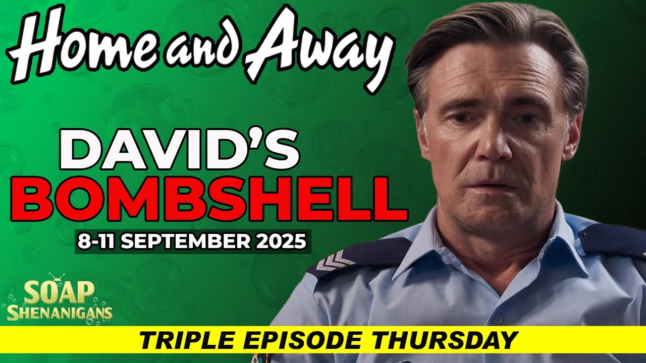 Home and Away Spoilers Sept 8-11: David's SHOCKING Secret EXPOSED + Triple Episode Drama!