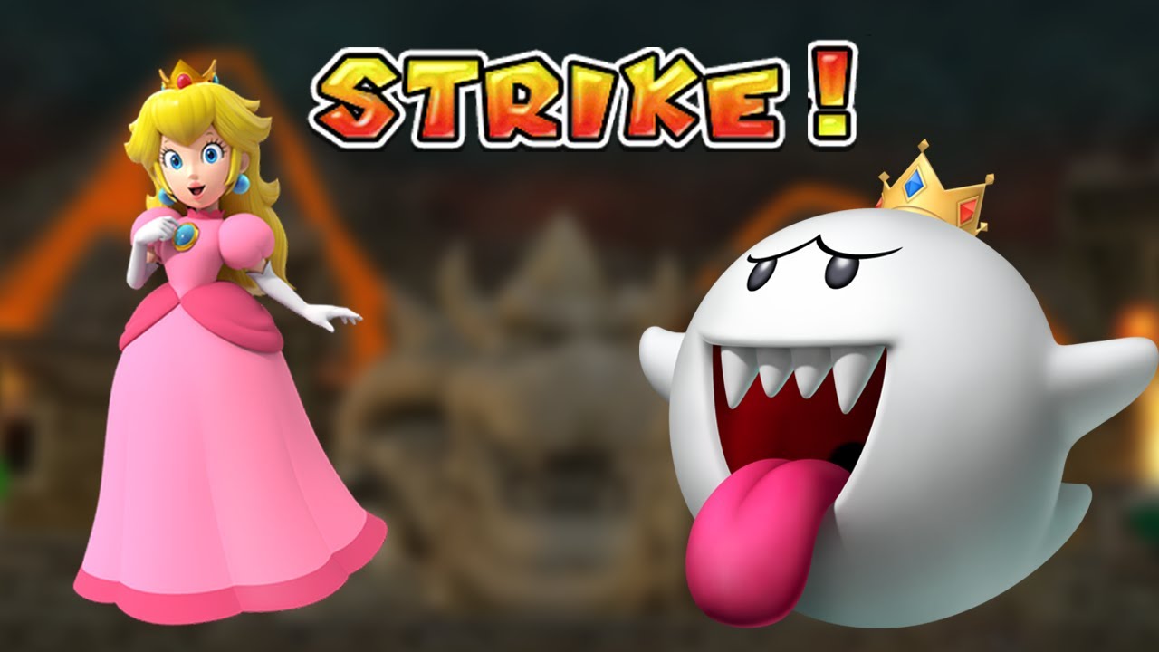 PITCHER'S DUEL - Mario Sluggers 2 Player Gameplay!
