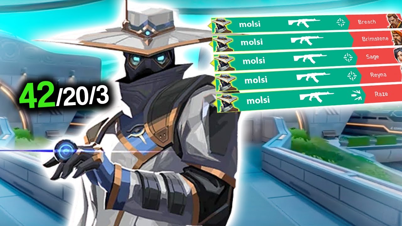42 KILLS ON VALORANT RADIANT LOBBY! CRAZY GAME WITH CYPHER!