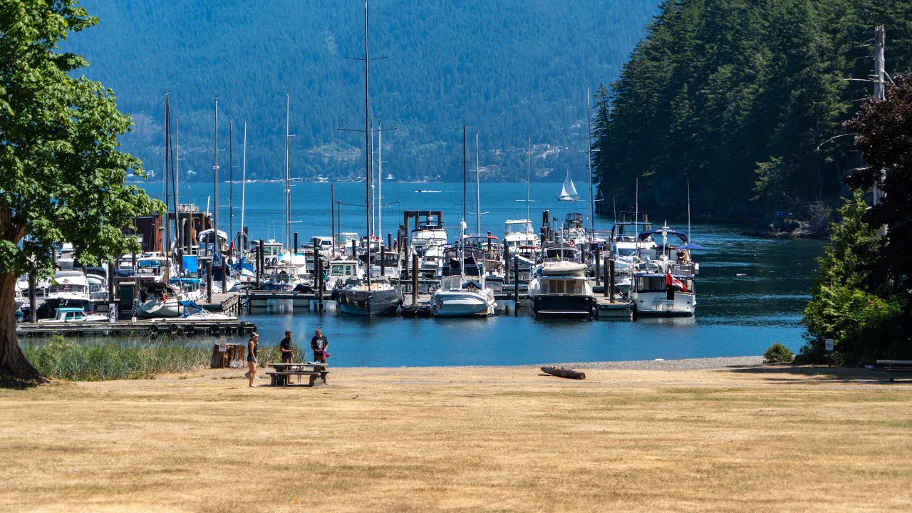 Bowen Island Summer Walking Tour, British Columbia・4K HDR