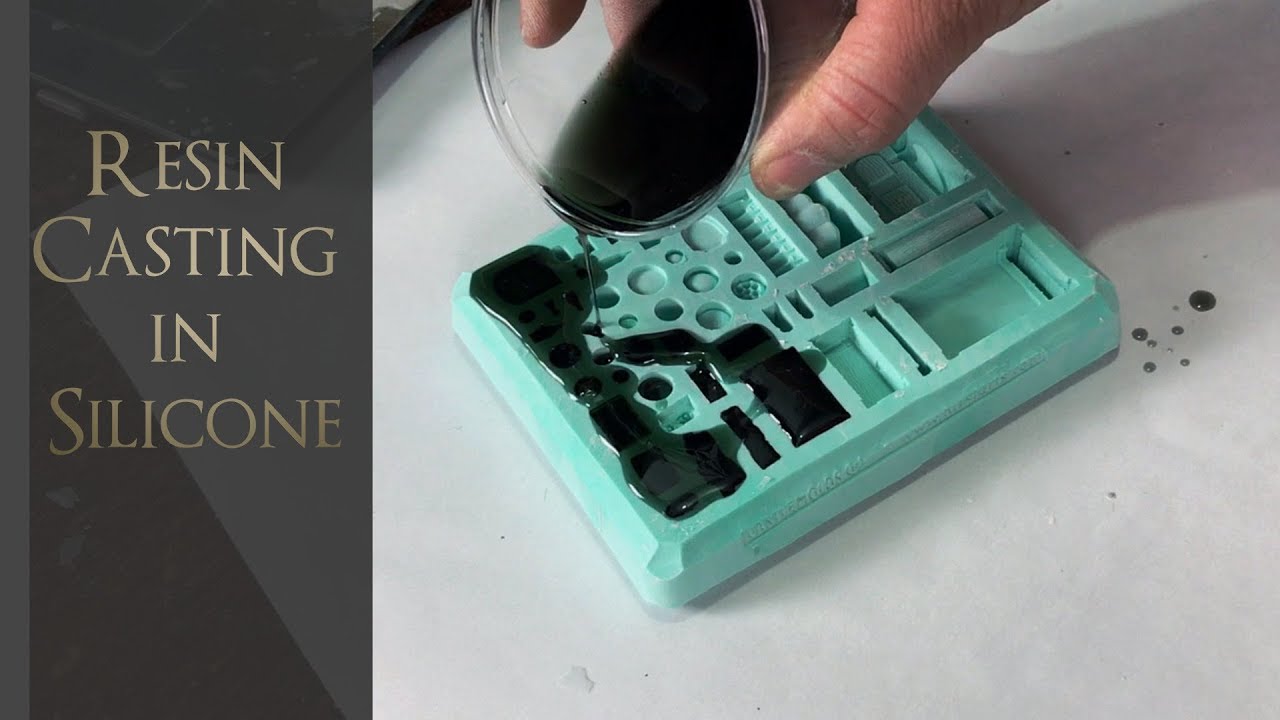 Resin Casting into a Silicone Mold
