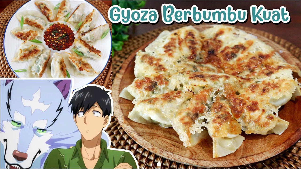 RESEP GYOZA AYAM/PANGSIT JEPANG. JUICY DAN GURIH! #tondemoskill