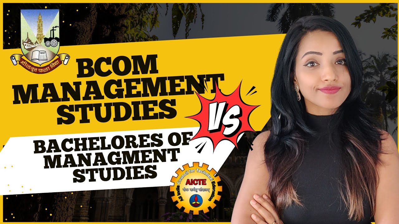 BMS V/S BCOM MANAGEMENT STUDIES? WHICH ONE IS BETTER? BMS BBA BCA COURSE ALTERNATIVE